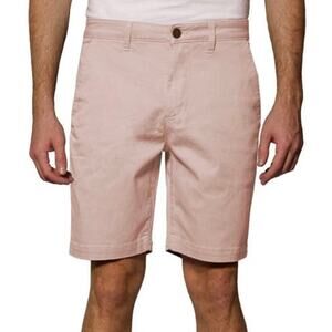 Monfrère Cruise Flat Front Chino Golf Shorts Pastel Pink Sizes 32, 36, 38 NWT